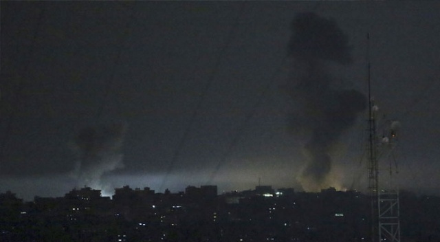 İsrail'den Gazze'ye hava saldırısı İsrail'den Gazze'ye hava saldırısı