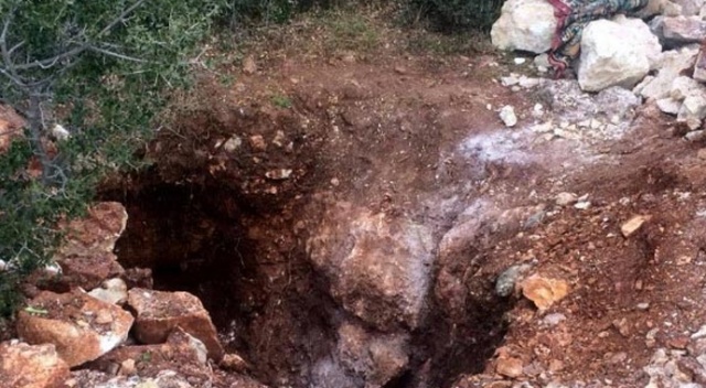Kaçak kazı yapan kişi suçüstü yakalandı