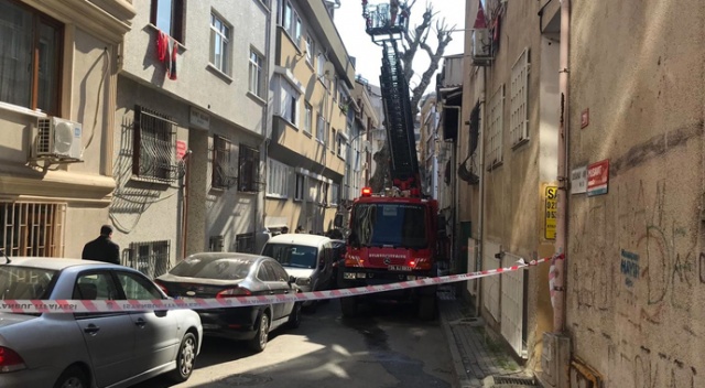 Kadıköy’de yangın paniği Kadıköy’de yangın paniği
