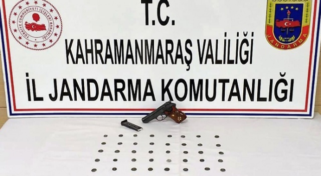 Kahramanmaraş’ta Roma sikkeleri ele geçirildi