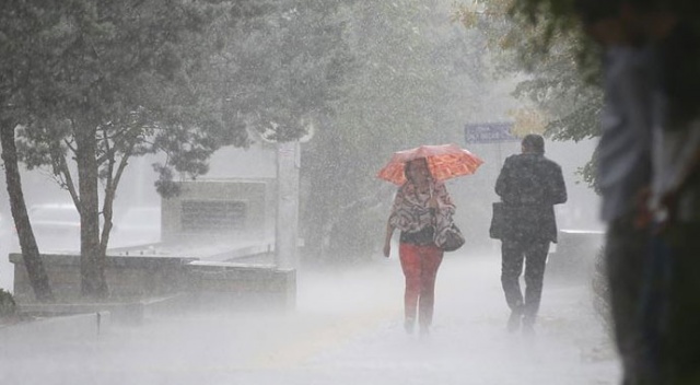 Meteorolojiden yağış uyarısı Meteorolojiden yağış uyarısı