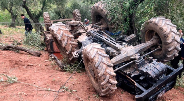 Musabeyli'de traktör devrildi: 1 ölü