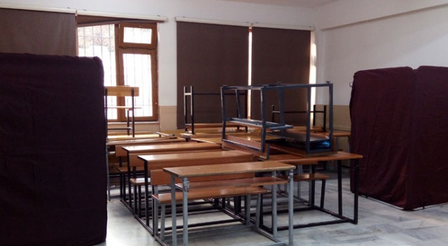 Okullarda seçim hazırlıkları başladı Okullarda seçim hazırlıkları başladı