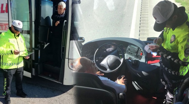 Otobüslerde 'sivil polis' uygulaması: 343 sürücüye ceza kesildi Otobüslerde 'sivil polis' uygulaması: 343 sürücüye ceza kesildi