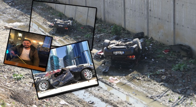 Otomobil tutkunu genç, feci şekilde hayatını kaybetti