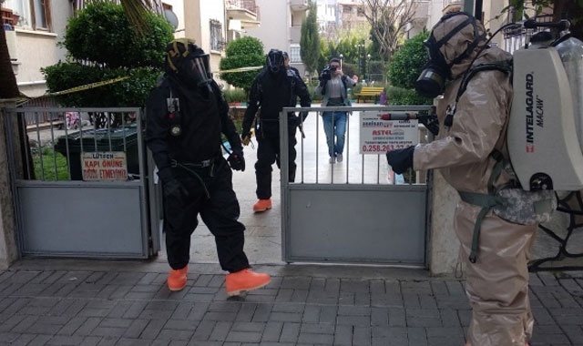 Otopside fark edildi, apartman karantinaya alındı