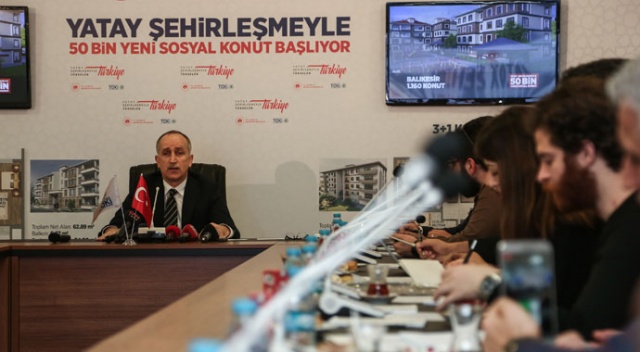 TOKİ 67 şehirde yapılacak 50 bin konut projesini tanıttı