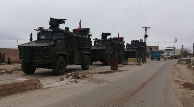 TSK ve Rusya Silahlı Kuvvetleri&#039;nden Tel Rıfat&#039;ta ilk devriye