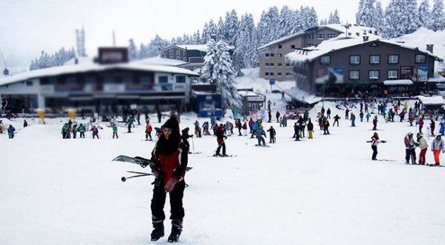 Uludağ&#039;da tatil keyfi yarıda kalmasın diye 7/24 nöbetteler