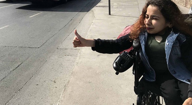 'Minnoş Gezgin' engelleri yollarda aştı