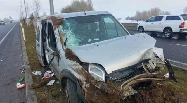 Ağrı&#039;da trafik kazası: 1 ölü, 6 yaralı