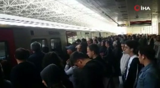 Ankara metrosunda sabah kabusu