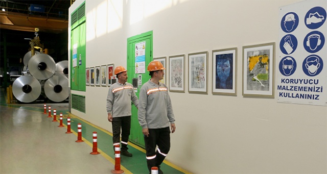 Assan Alüminyum’un fabrikası resim galerisine dönüştü