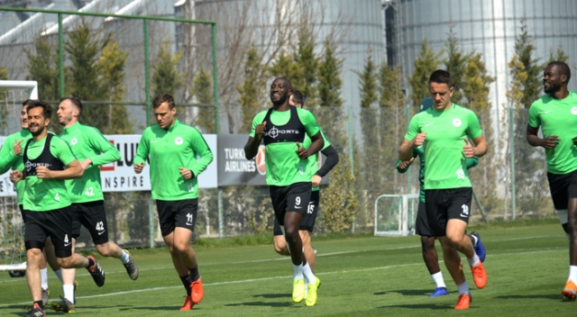 Atiker Konyaspor, M. Başakşehir maçının hazırlıklarını sürdürdü Atiker Konyaspor, M. Başakşehir maçının hazırlıklarını sürdürdü