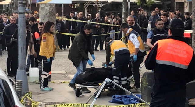 Bağdat Caddesi’nde vurulan şahsın cesedi kaldırıldı