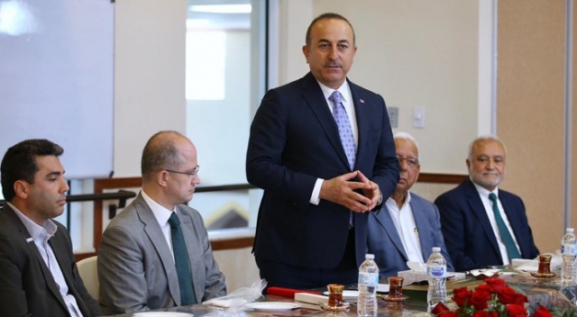Bakan Çavuşoğlu, ABD’deki Müslüman toplumunun temsilcileriyle görüştü