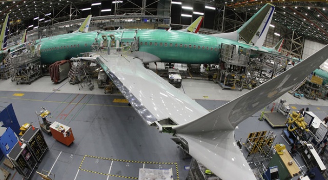 Boeing, 737 MAX üretimini yavaşlattı Boeing, 737 MAX üretimini yavaşlattı
