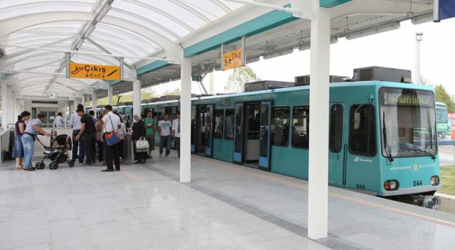 Bursa'da metroya üçüncü indirim yolda Bursa'da metroya üçüncü indirim yolda