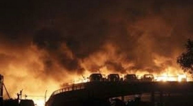 Çin'de tünel inşaatında patlama