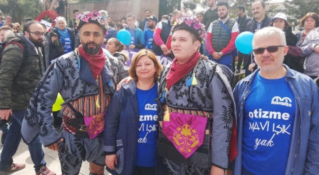Çorlu'da 'Otizme farkındalık' için yürüdüler Çorlu'da 'Otizme farkındalık' için yürüdüler