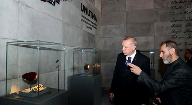 Cumhurbaşkanı Erdoğan&#039;dan Hafıza 15 Temmuz Müzesi&#039;ne ziyaret
