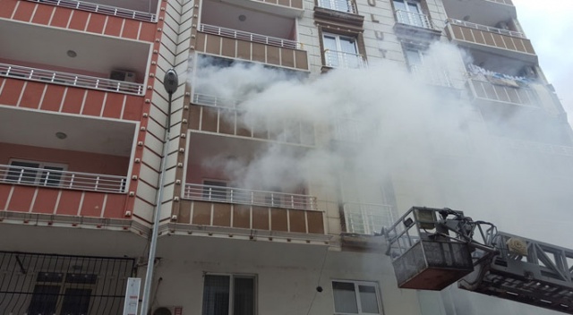 Diyarbakır'da korkutan yangın Diyarbakır'da korkutan yangın