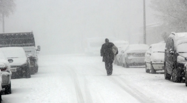 Doğu kışa teslim oldu Doğu kışa teslim oldu