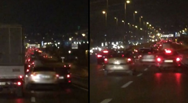 E-5'te terör estiren trafik magandası kamerada E-5'te terör estiren trafik magandası kamerada