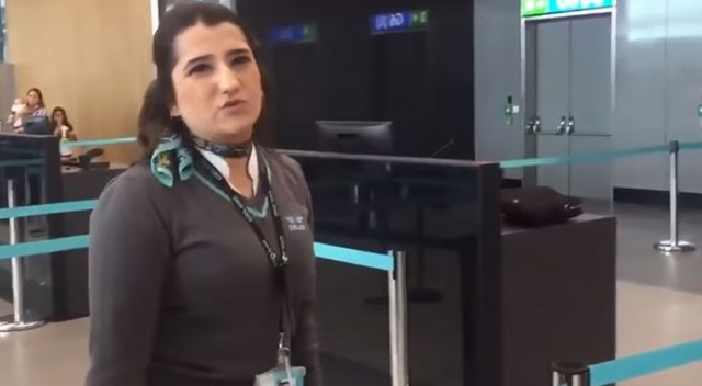 Hakarete uğrayan havalimanı çalışanı şikayetçi oldu Hakarete uğrayan havalimanı çalışanı şikayetçi oldu