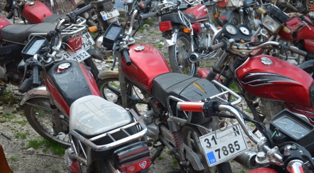 Hatay’da motosiklet hırsızlığı şebekesi çökertildi