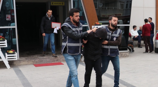 Hırsızlıktan gözaltına alınan suç makinesi 4 şahıstan 1&#039;i tutuklandı