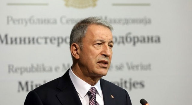 Hulusi Akar: FETÖ elebaşlarının isimleri Makedon kurumları ile paylaşıldı Hulusi Akar: FETÖ elebaşlarının isimleri Makedon kurumları ile paylaşıldı