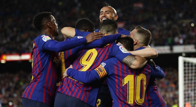 İspanya'da şampiyon Barcelona! İspanya'da şampiyon Barcelona!