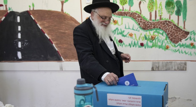 İsrail 3,7 milyon oyu sekiz günde sayacak