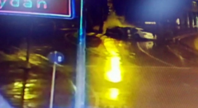 İstanbul’da ölümle sonuçlanan feci kaza kamerada İstanbul’da ölümle sonuçlanan feci kaza kamerada