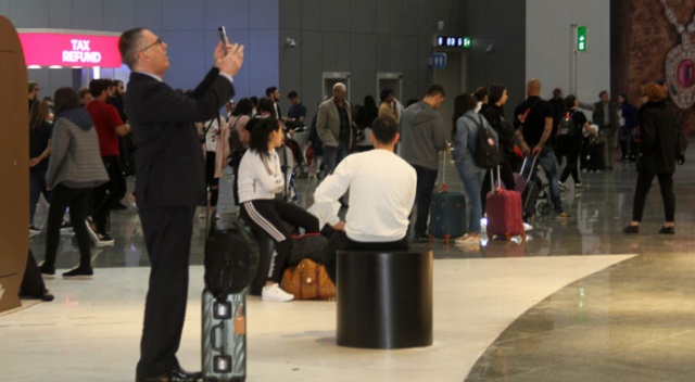 İstanbul Havalimanı’nda fotoğraf çektirme yarışı