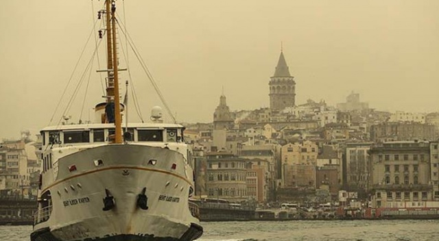 İstanbullulara 'toz taşınımı' uyarısı! İstanbullulara 'toz taşınımı' uyarısı!