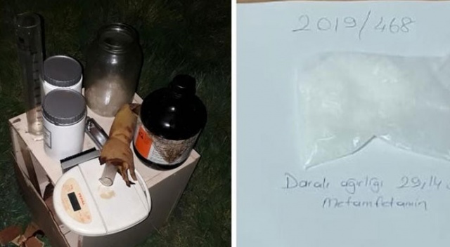 Kayseri'de uyuşturucu operasyonu