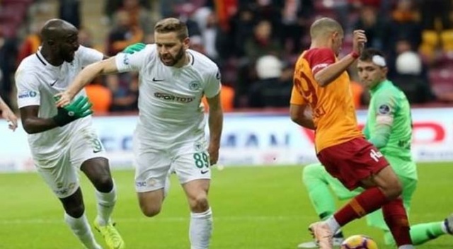 Konyaspor ile Galatasaray 0-0 berabere kaldı