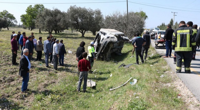 Manisa'da trafik kazası: 1 ölü