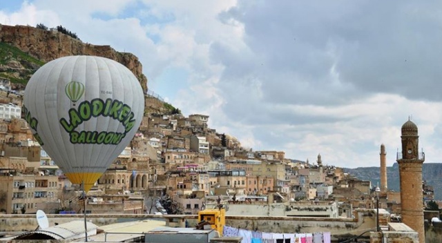 Mardin balon turizmine hazırlanıyor Mardin balon turizmine hazırlanıyor