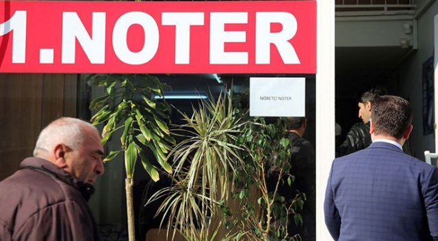 Noterlerin nöbet mesaisi yoğun geçti