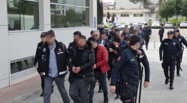 Ordu merkezli &#039;tefeci&#039; operasyonu: 13 gözaltı