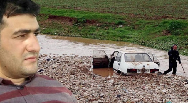 Sele kapılan otomobildeki gencin cesedine 5 gün sonra ulaşıldı Sele kapılan otomobildeki gencin cesedine 5 gün sonra ulaşıldı