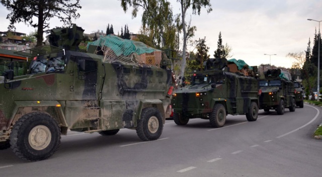 Sınıra ZPT ve komando sevkiyatı