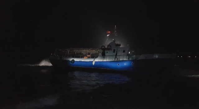 Tekneleri karaya oturunca yakalandılar Tekneleri karaya oturunca yakalandılar
