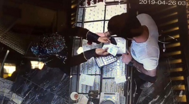 Tırnakçılık anı kameralara yansıdı