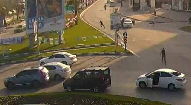 Uçan polis torbacıya geçit vermedi Uçan polis torbacıya geçit vermedi