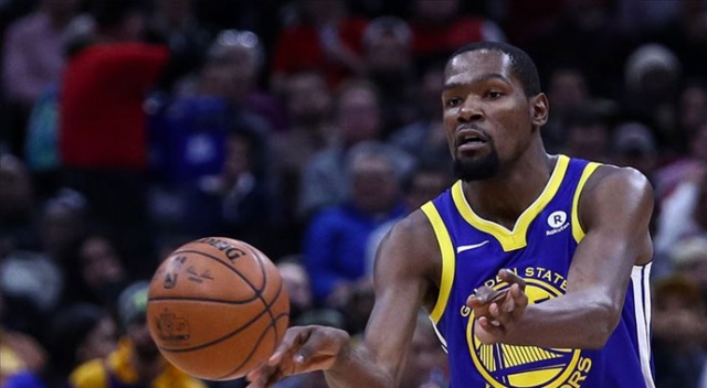 Warriors'ı üst tura Durant taşıdı Warriors'ı üst tura Durant taşıdı