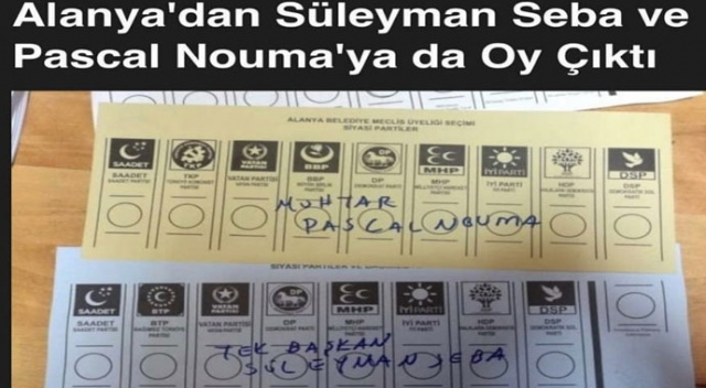 Yerel seçimlerde kendisine çıkan oy, Pascal Nouma'yı mutlu etti Yerel seçimlerde kendisine çıkan oy, Pascal Nouma'yı mutlu etti